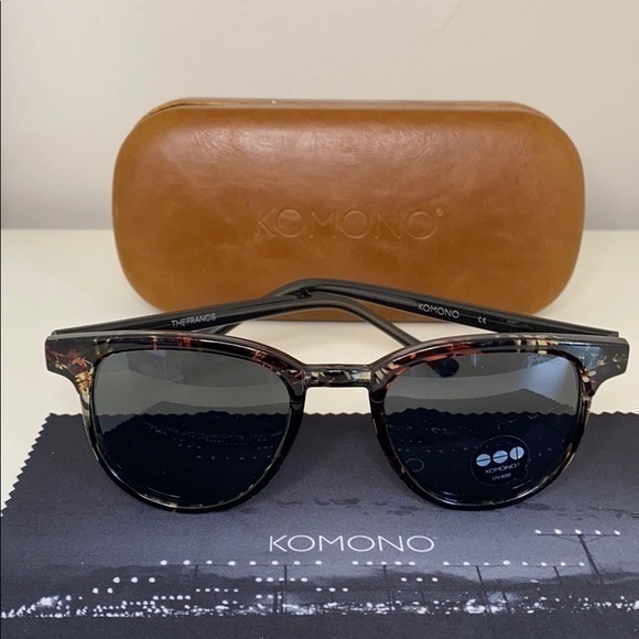 Komono Francis Fern Sunglasses New - Picture 2 of 12